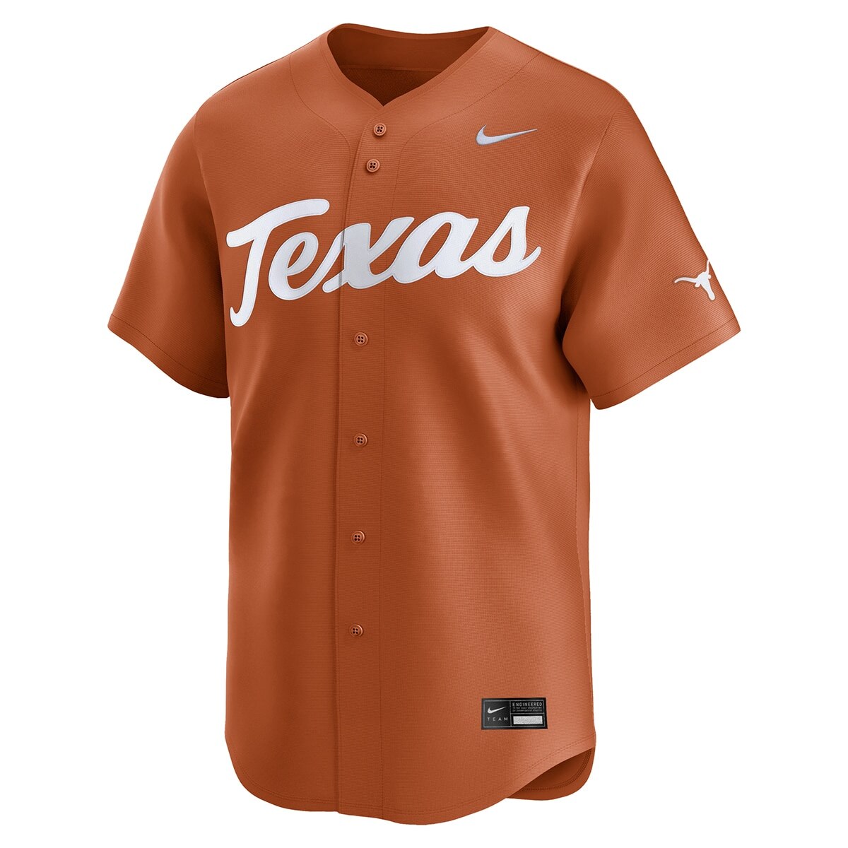 Custom NIL Nike Texas Longhorns Baseball  Jersey