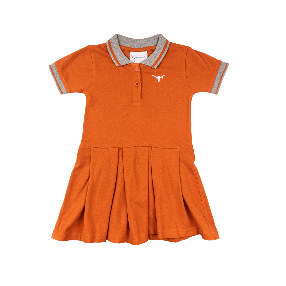 Infant Texas Longhorns Snap Polo Creeper
