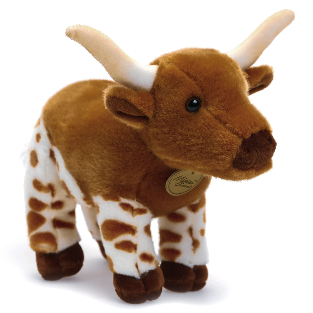 Small Spotted Longhorn Plush - 11"