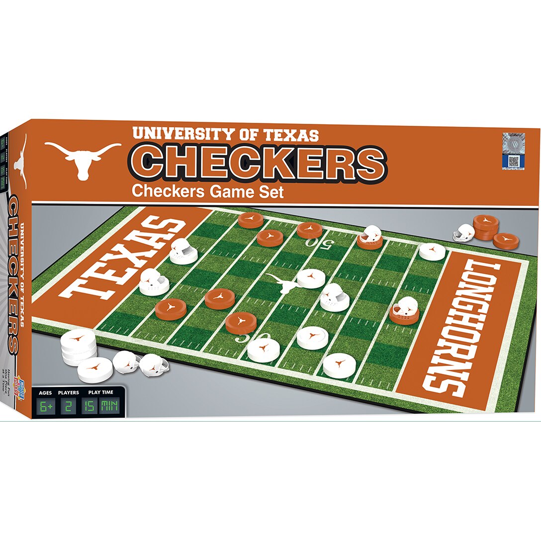 Texas Longhorns Checkers Game