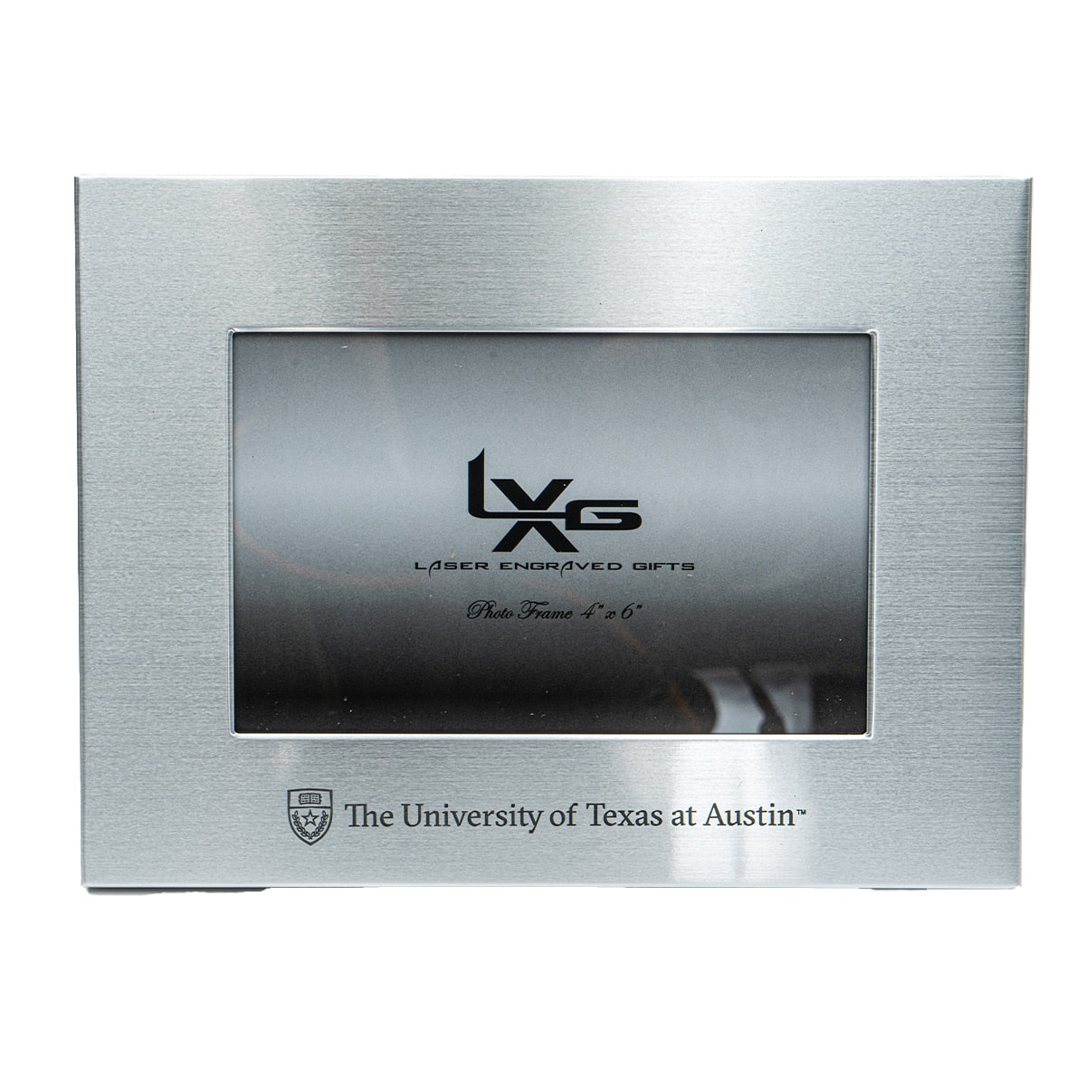 UT Shield Matte Brushed Metal Frame - 4 x 6 – University Co-op