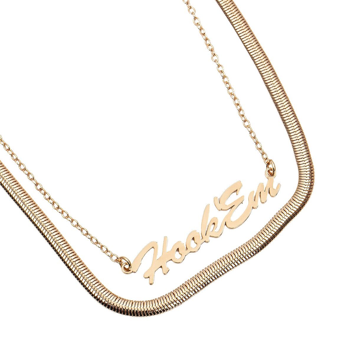 Hook'Em Petunia Necklace Set