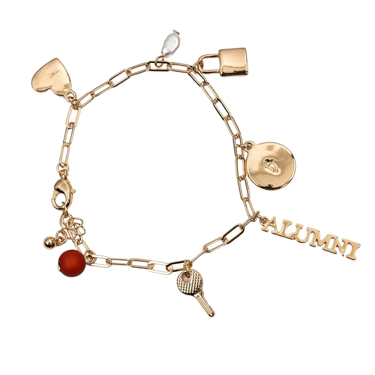 Texas Longhorns Memories Charm Bracelet