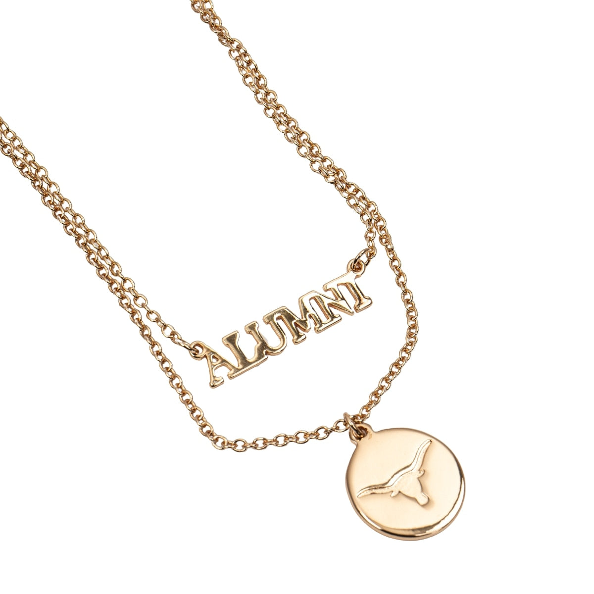 Teas Longhorns Alumni Necklace Set