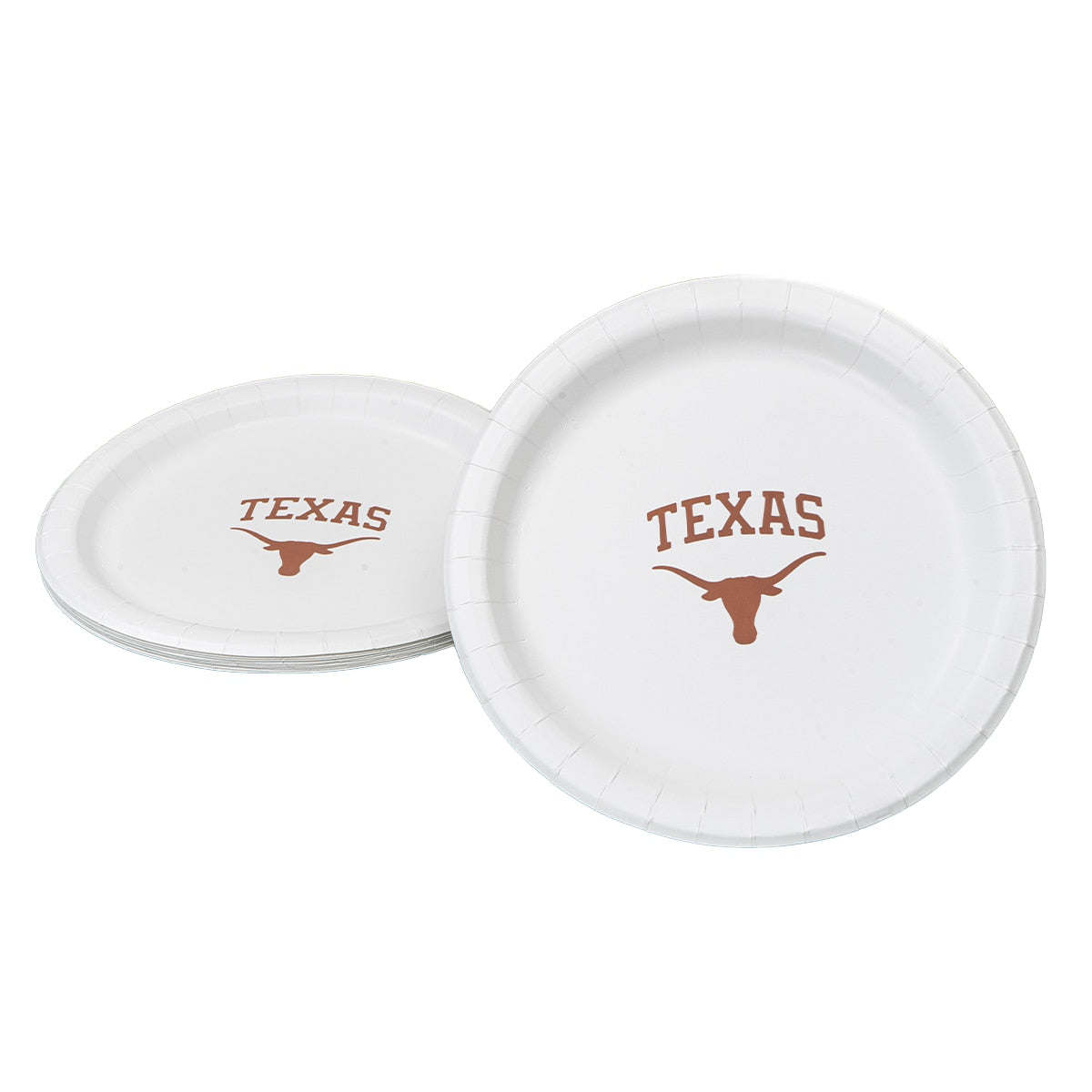 Texas Longhorns 9" Paper Plates - 10 Pack