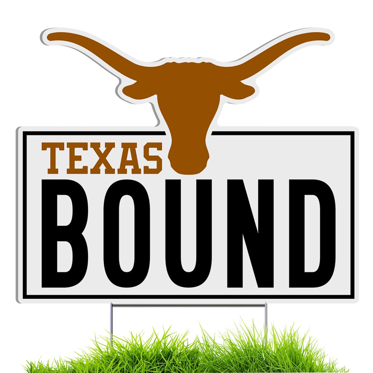 University of Texas Bound Yard Sign