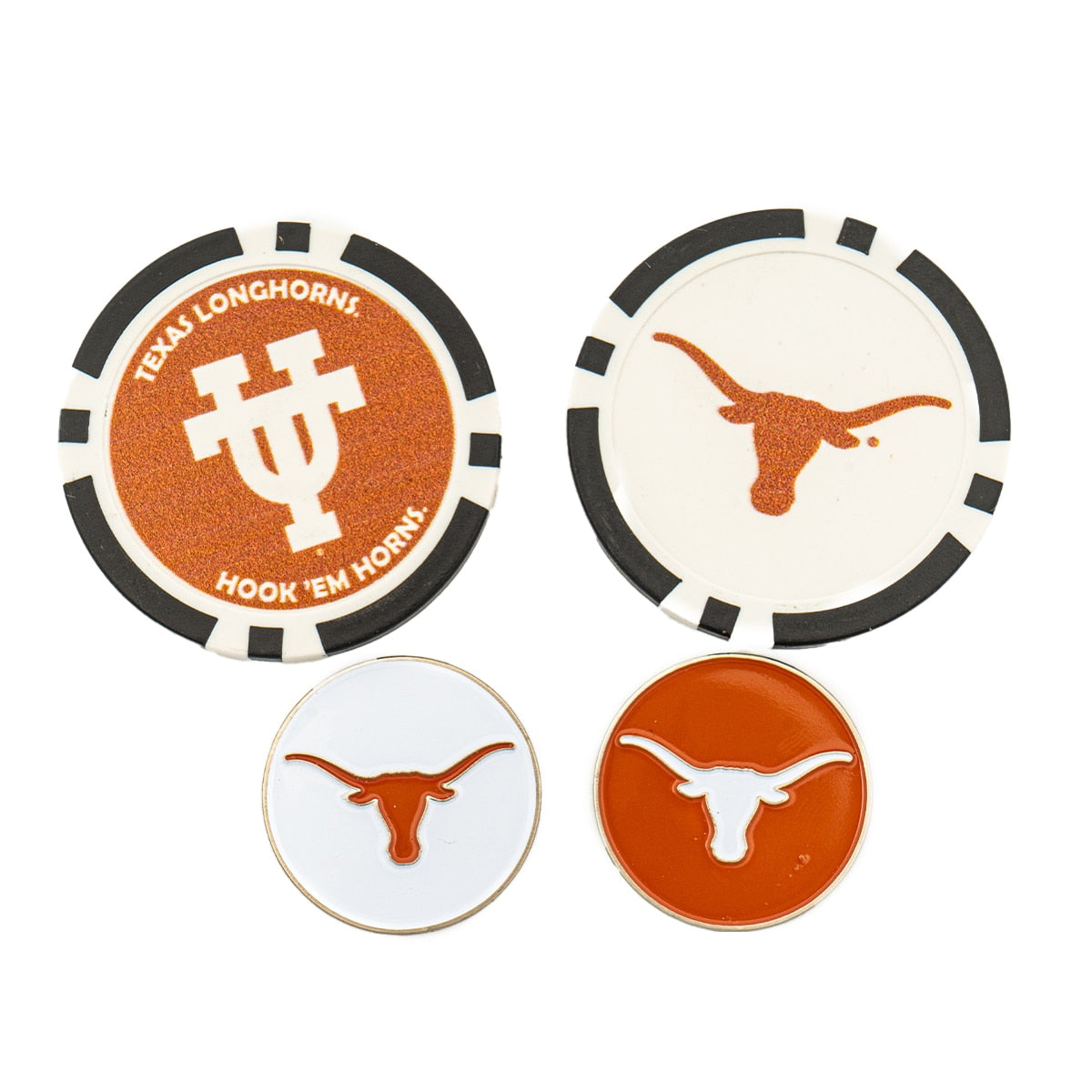 Texas Longhorns Ball Marker Set of 4