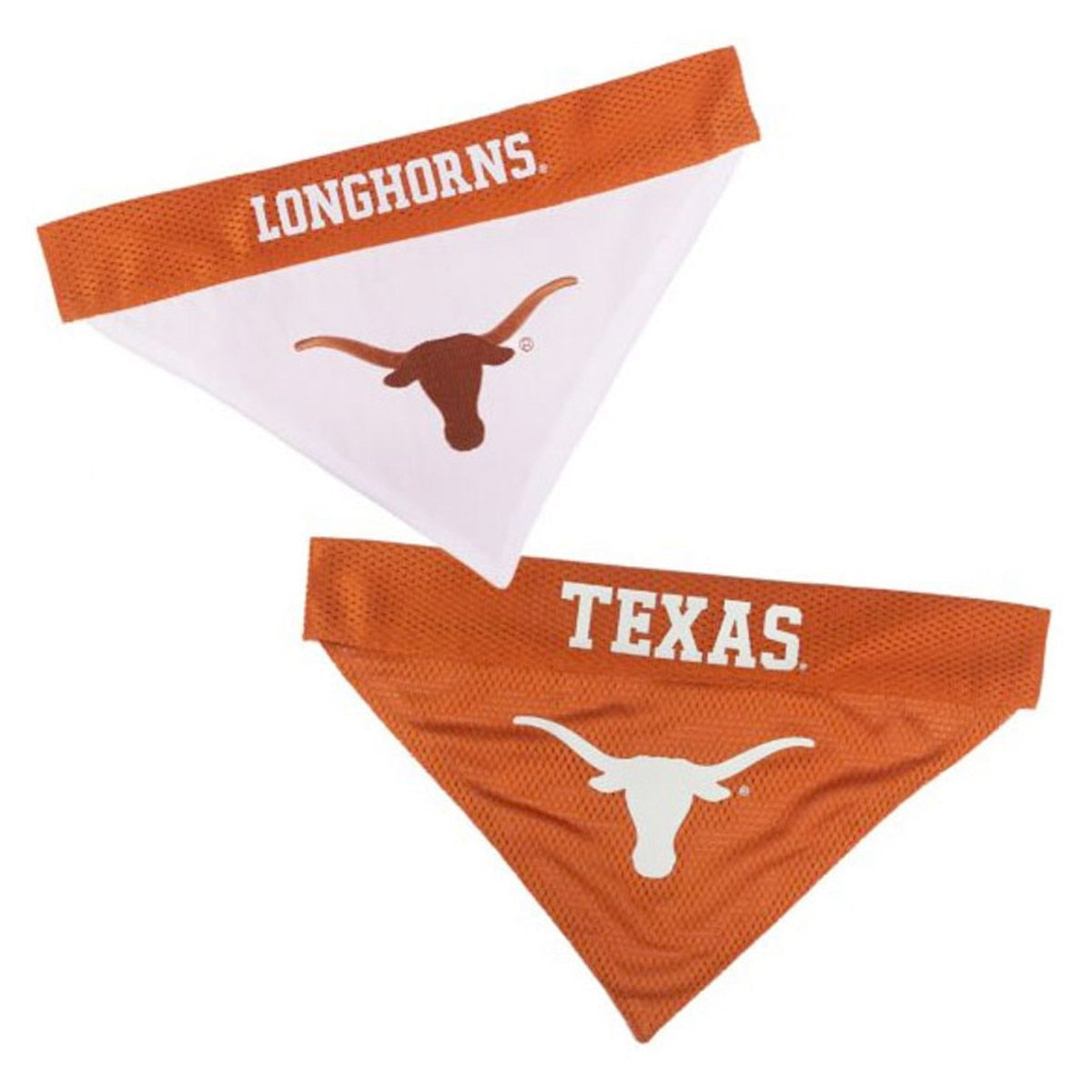 Texas Longhorns Pet Collar Reversible Bandana