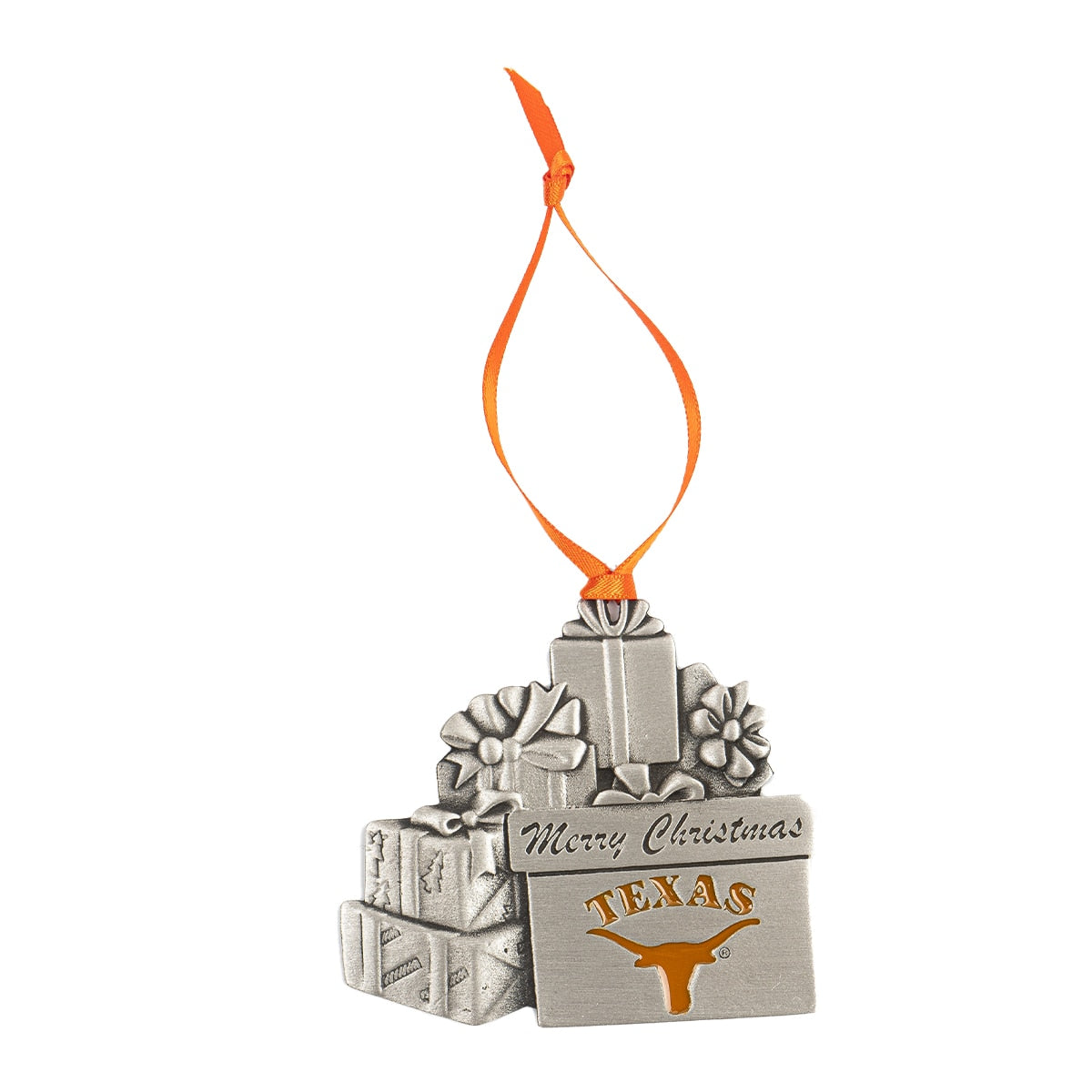 Texas Longhorns Pile of Presents Ornament