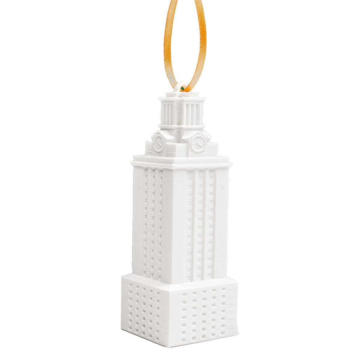 University of Texas Tower Ornament - White