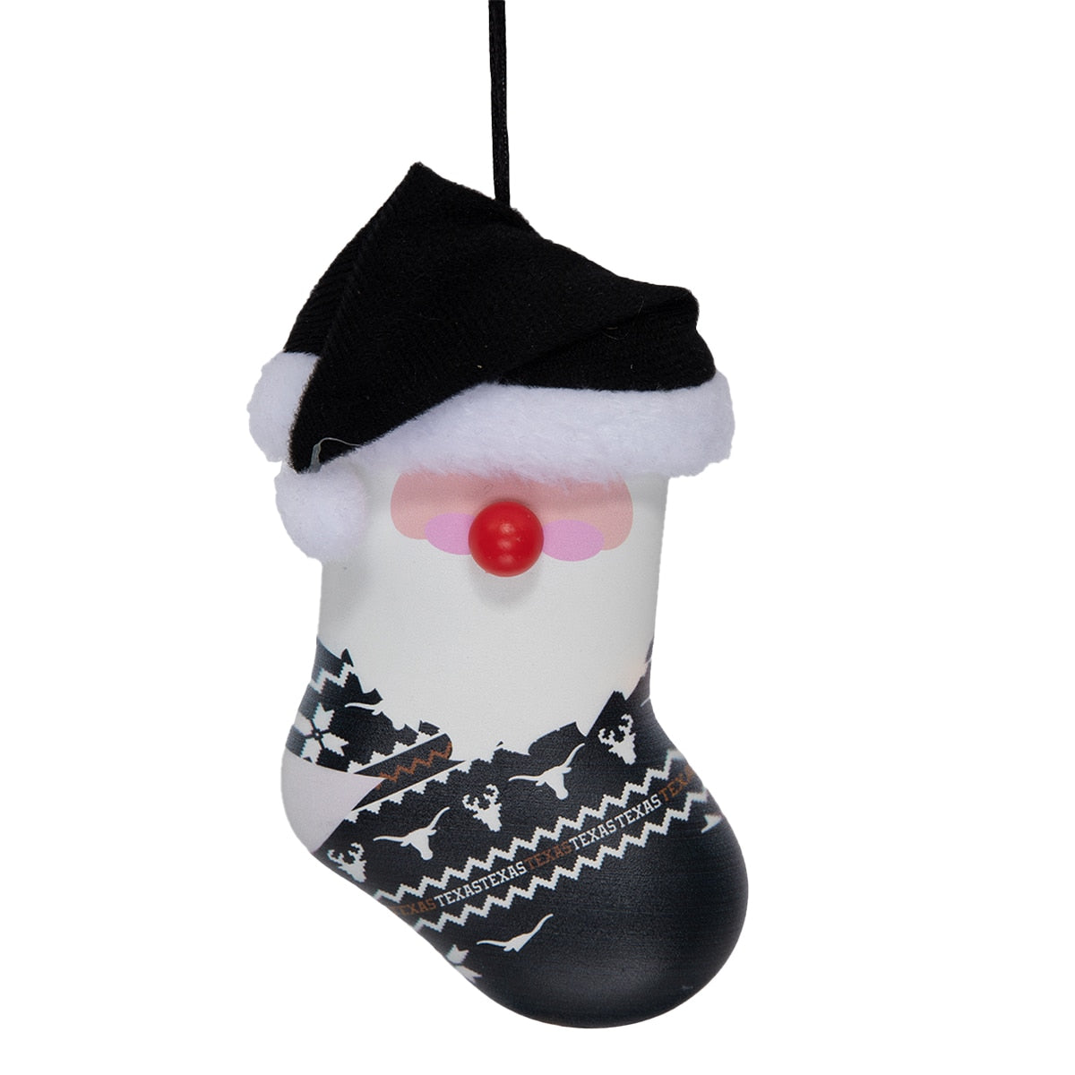 Texas Longhorns LED Sock Ornament