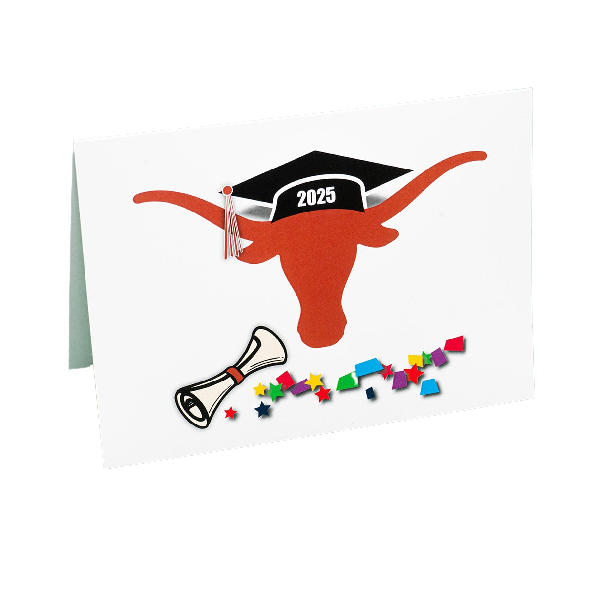 Texas Longhorns 2025 Graduation Card