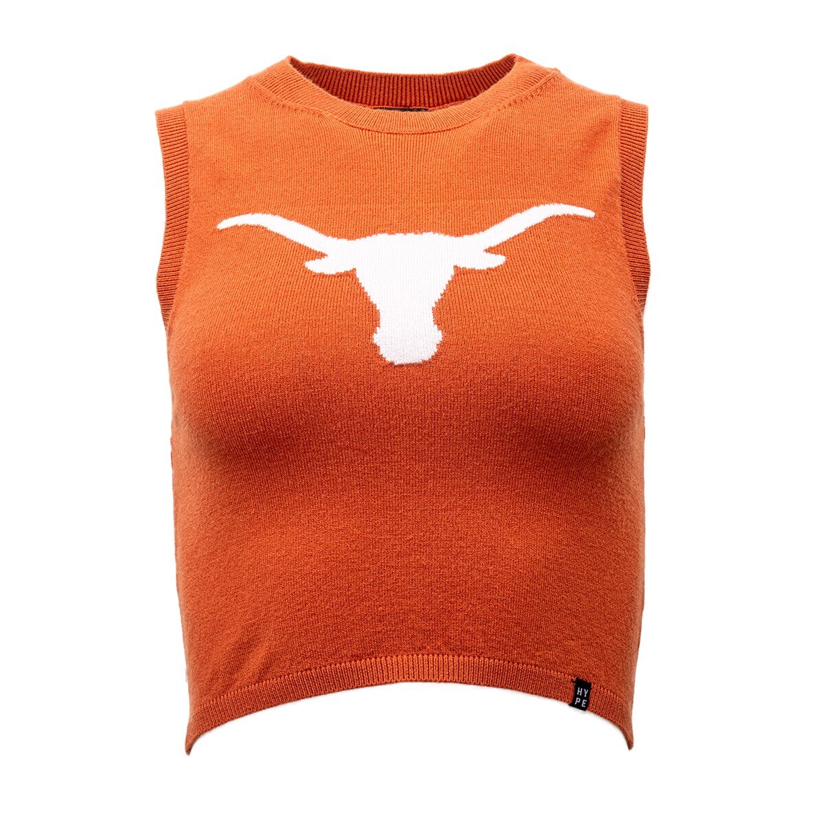 Hype and Vice Texas Longhorns Knitted Ivy Tank