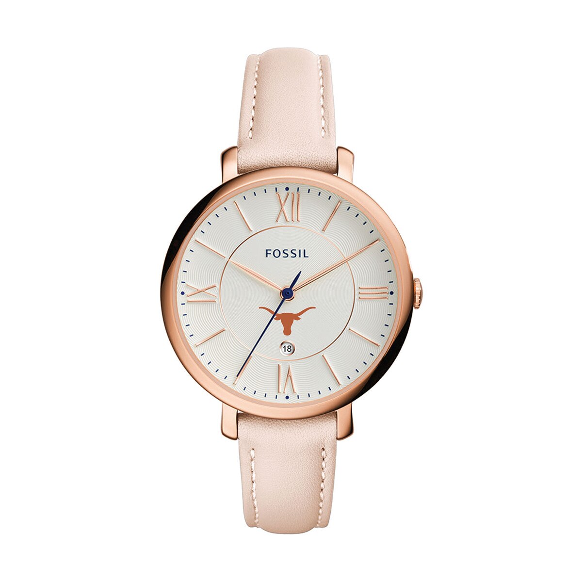 Fossil Texas Longhorns Ladies Neely Sand Leather Watch