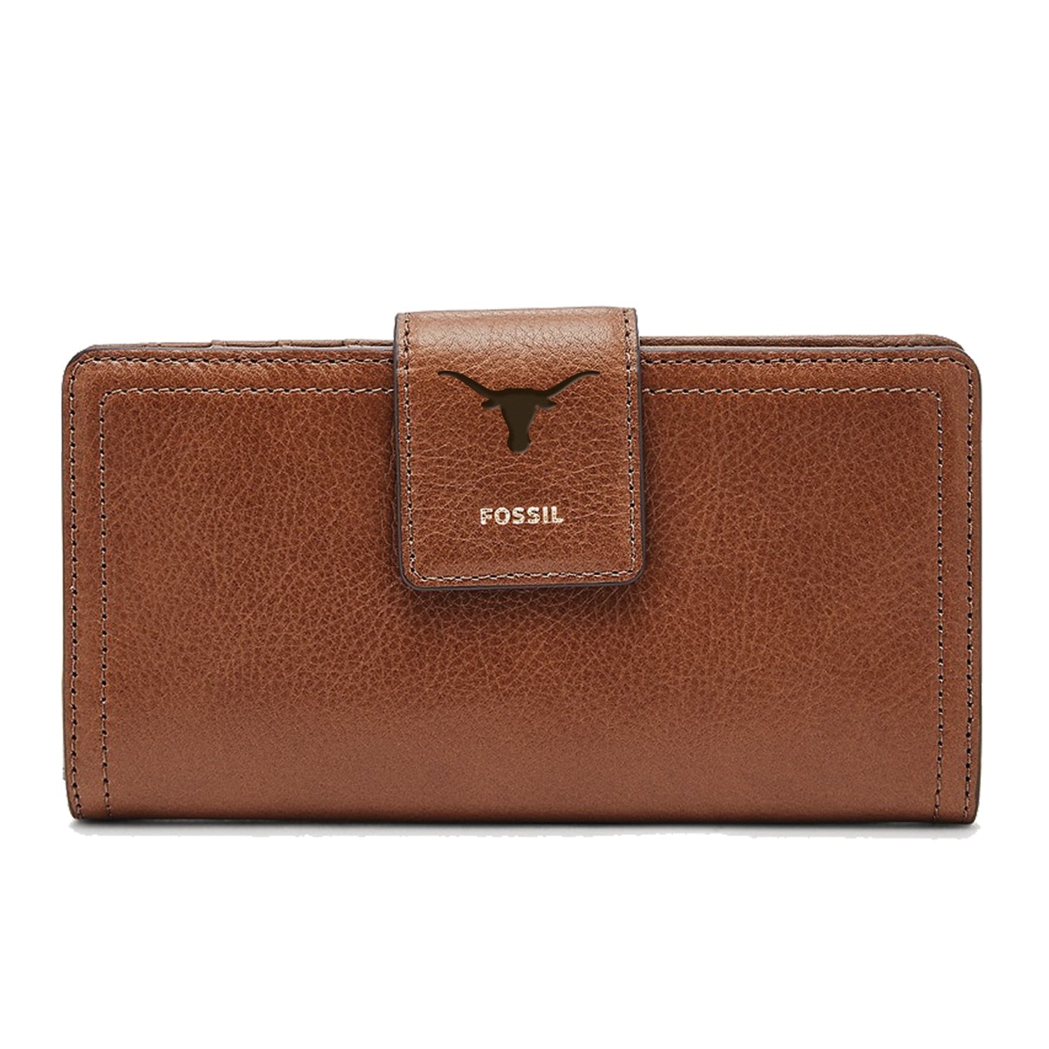 Fossil Texas Longhorns Logan RFID Tab Clutch